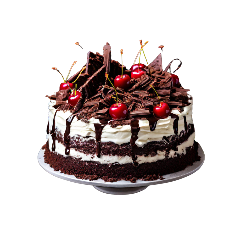 Black forest chocolate cake